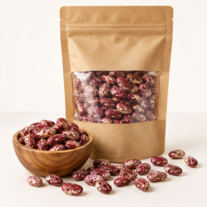 Organically Grown Red Speckled Beans